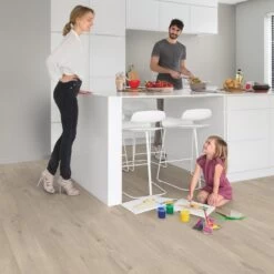 Quick-Step Alpha Vinyl Bloom Cotton Oak Beige AVMPU40103 Rigid Vinyl Flooring