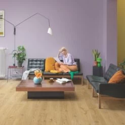 Quick-Step Alpha Vinyl Blos Base Cottage Oak Natural AVSPT40025 Rigid Vinyl Flooring