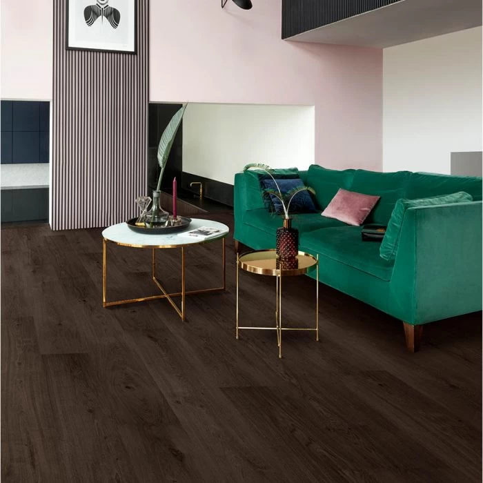 Floorify Long Planks Black Beauty F022 Click Rigid Vinyl Flooring