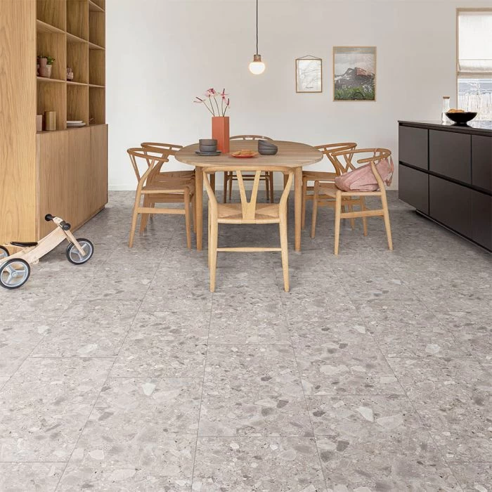Floorify Small Tile Ceppo F527 Click Rigid Vinyl Flooring