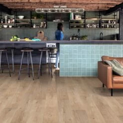 Floorify Long Planks Champagne F017 Click Rigid Vinyl Flooring