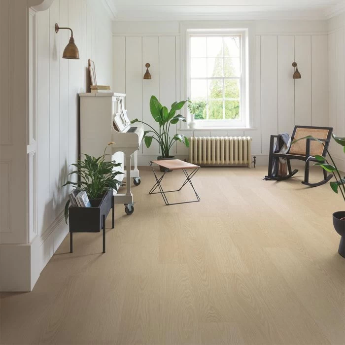 Quick-Step Alpha Vinyl Blos Buttermilk Oak AVSPU40277 Rigid Vinyl Flooring - Image 3