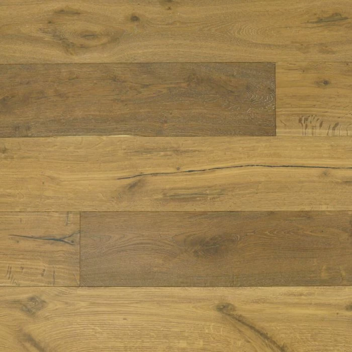 190mm Engineered Rustic Brushed And UV Oiled Honey Smoked Oak Wood Flooring 2.17m² - Image 2
