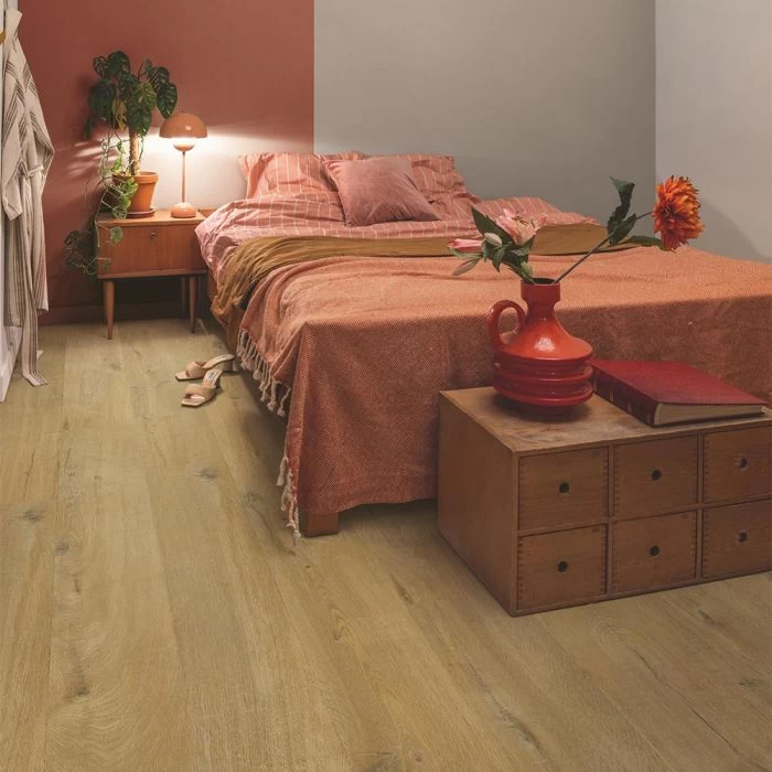 Quick-Step Alpha Vinyl Bloom Cotton Oak Deep Natural AVMPU40203 Rigid Vinyl Flooring - Image 2