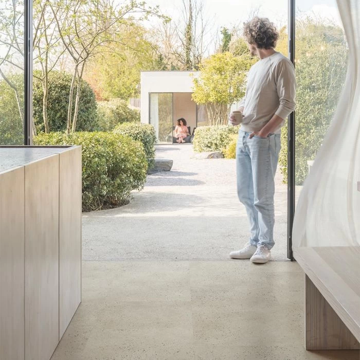 Quick-Step Alpha Vinyl Illume Oyster Concrete AVMTU40275 Rigid Vinyl Flooring - Image 4