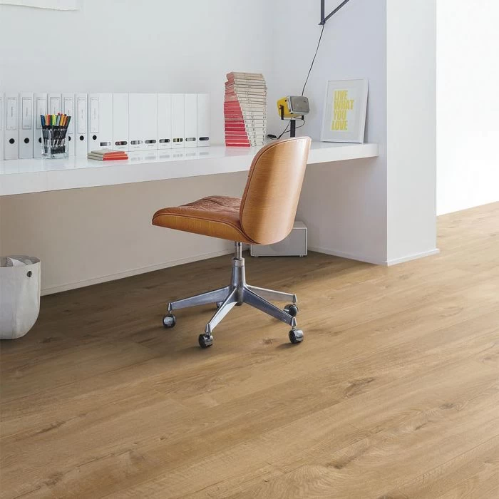 Quick-Step Alpha Vinyl Bloom Cotton Oak Natural AVMPU40104 Rigid Vinyl Flooring - Image 4