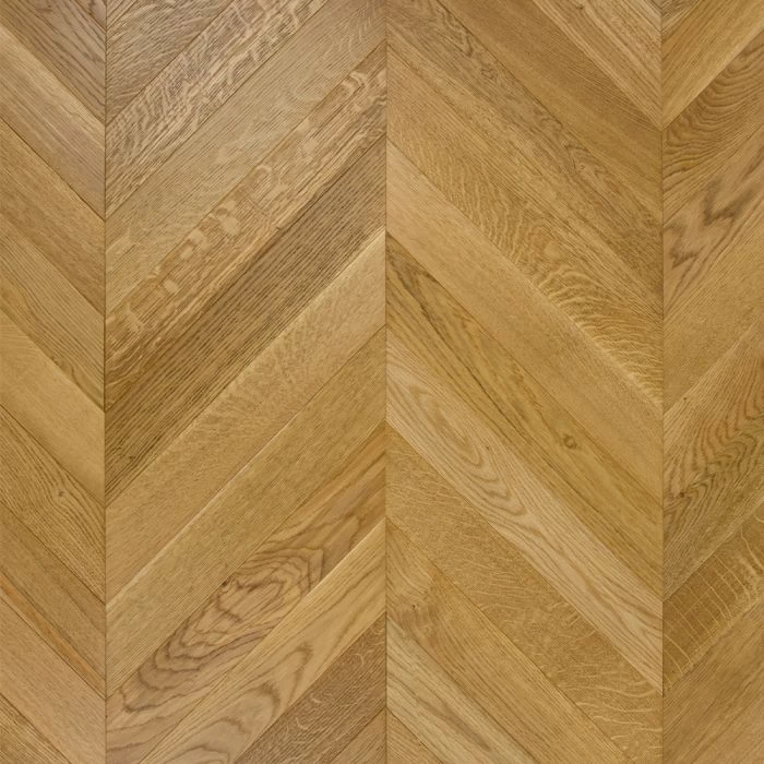 90mm Engineered Brushed & UV Oiled Smoked Charnwood Oak Chevron Block Wood Flooring 0.7632m² - Image 3