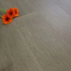 190mm Brushed & Oiled Engineered Storm Grey Oak Click Wood Flooring 2.075m²
