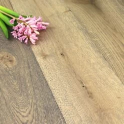 190mm Brushed & Oiled Engineered Sand Dune Oak Wood Flooring 2.89m²