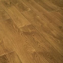 125mm Brushed & UV Oiled Golden Stained Engineered Oak Flooring 2.2m²