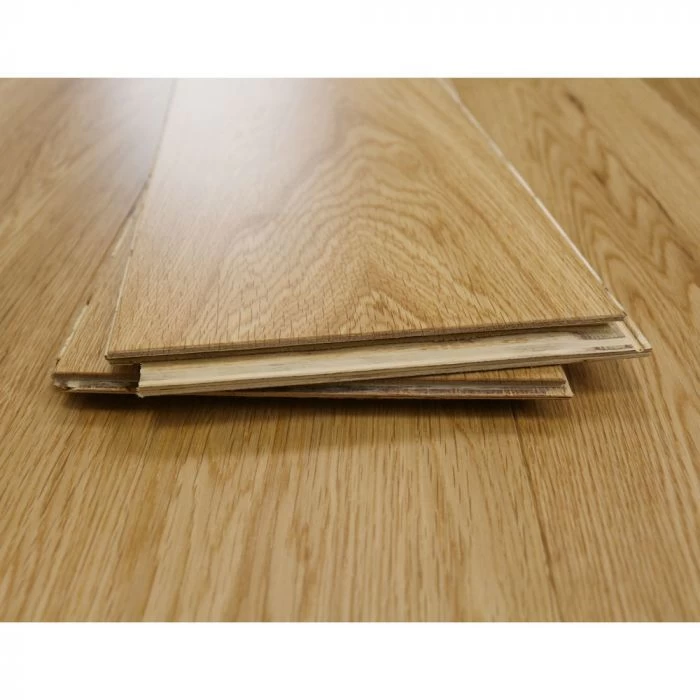 190mm Engineered Matt Lacquered 1-Strip Oak Wood Flooring 2.88m² - Image 2