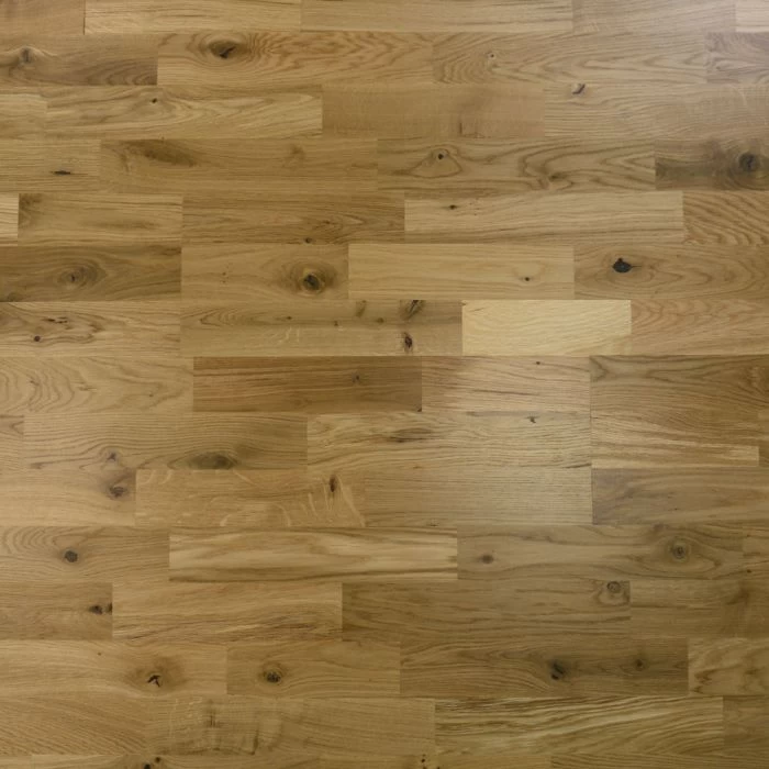200mm Engineered Matt Lacquered 3-Strip Oak Wood Flooring 3.4m² - Image 4