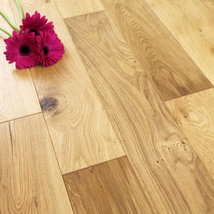 125mm Brushed & UV Oiled Engineered Oak 18/4mm Wood Flooring 2.2m²