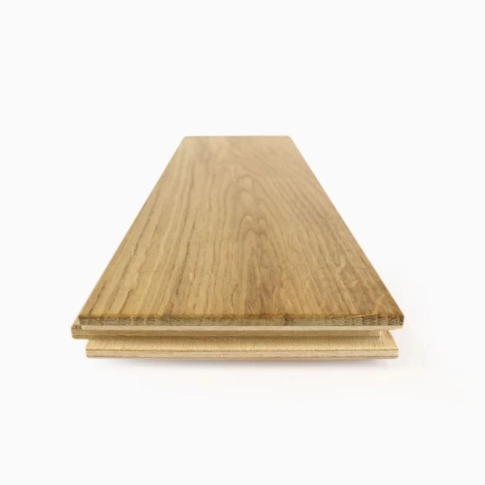 90mm Engineered Brushed & UV Oiled Natural Charnwood Oak Parquet Block Wood Flooring 1.07m² - Image 7