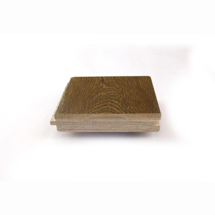 100mm Herringbone Engineered Honey Brushed & Oiled Oak Parquet Wood Flooring 0.5m² - Image 4