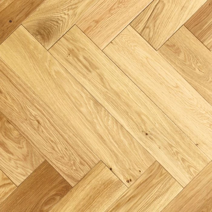 100mm Herringbone Brushed & UV Oiled Engineered Oak Parquet Wood Flooring 0.5m² - Image 3