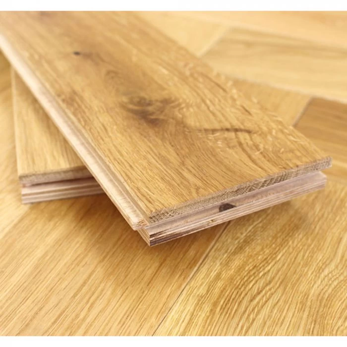 100mm Herringbone Brushed & UV Oiled Engineered Oak Parquet Wood Flooring 0.5m² - Image 2