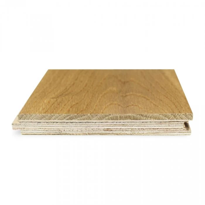 125mm Lacquered Engineered Rustic Oak Wood Flooring 2.2m² - Image 2