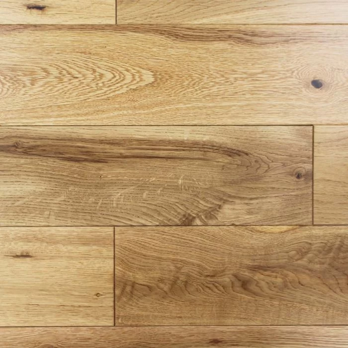 125mm Lacquered Engineered Rustic Oak Wood Flooring 2.2m² - Image 4