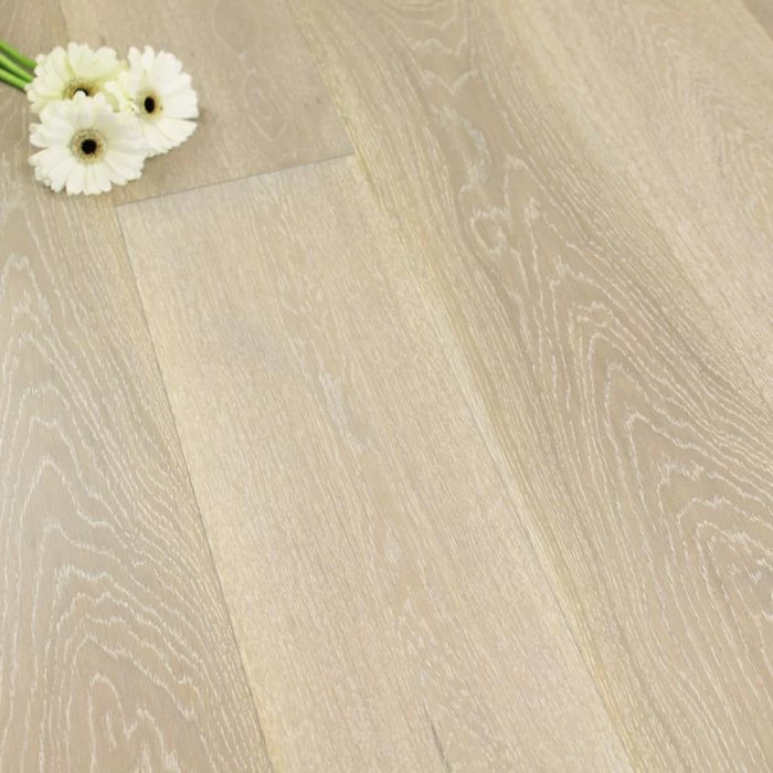 180mm Matt Lacquered Engineered Nordic Grey Oak Click Wood Flooring 2.77m²