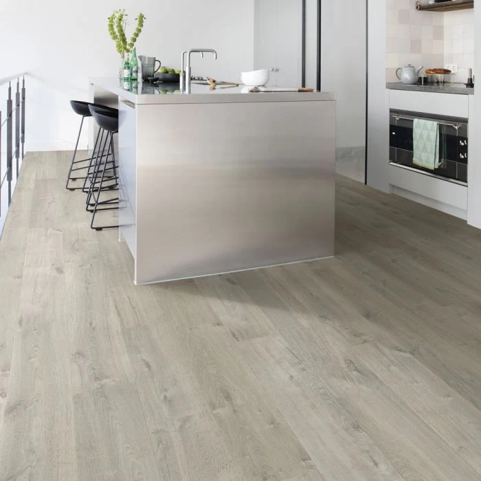 Quick-Step Impressive Soft Oak Grey Planks IM3558 Laminate Flooring - Image 2