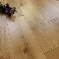 150mm Engineered Matt Lacquered Rustic Oak Wood Flooring 2.64m²