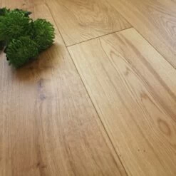 220mm Engineered Rustic Brushed And Oiled Oak Wood Flooring 1.94m²