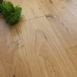 190mm Engineered Brushed And UV Oiled Rustic Oak Wood Flooring 1.81m²