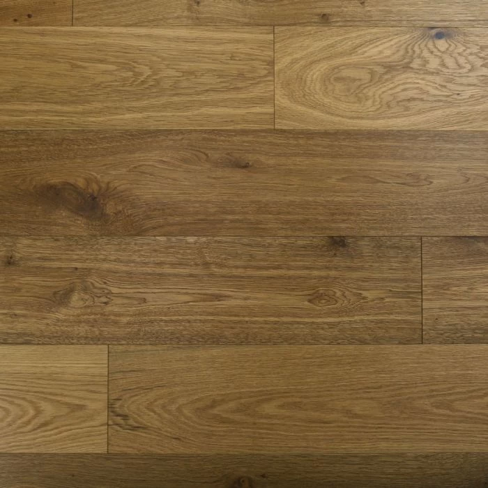 190mm Handscraped & UV Oiled Engineered Golden Bronze Oak Wood Flooring 2.17m² - Image 2
