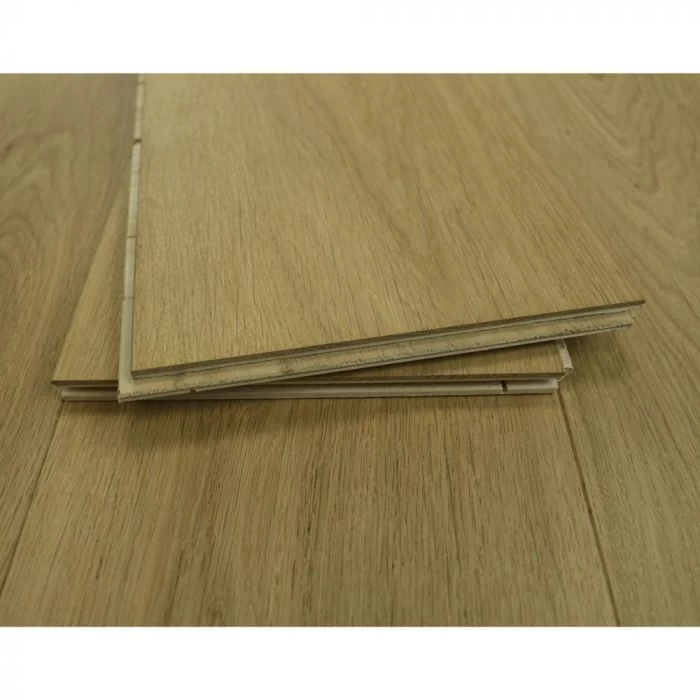 190mm Brushed & Invisible Oiled Engineered Oak Wood Flooring 2.89m² - Image 3