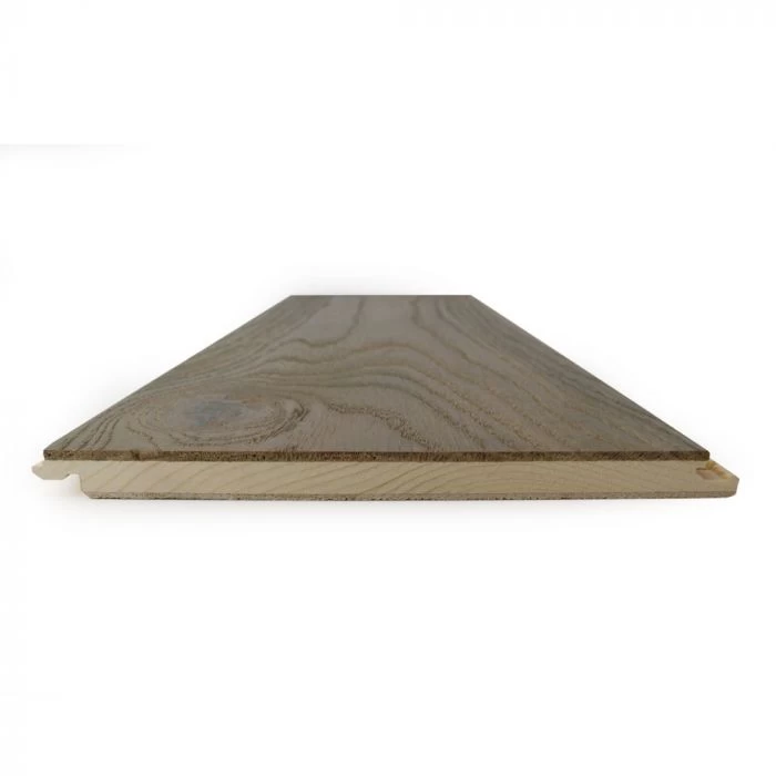 190mm Engineered Brushed & Oiled Grey Haze Oak Wood Flooring 2.88m² - Image 4