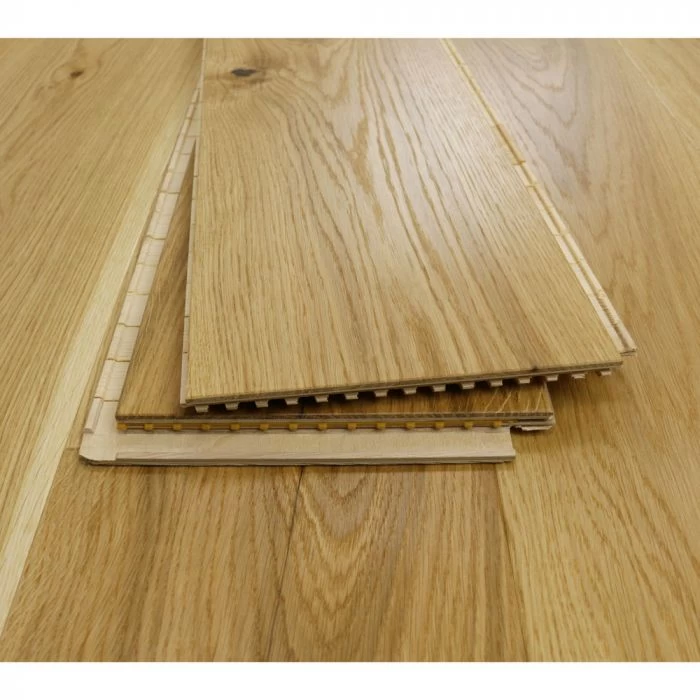 187mm Engineered Brushed & Oiled Natural Oak Wood Flooring 2.72m² - Image 3