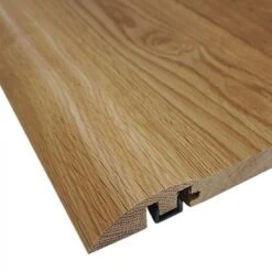 Oak Ramp Door Bar Pre-Finished & Un-Finished With Plastic Strip)