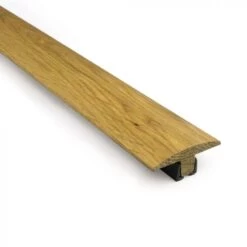 Oak T Door Bar Threshold Pre Finished & Un-Finished With Plastic Strip