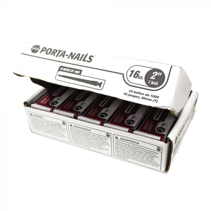 Porta-Nailer Nails 2" / 50mm Box Of 10,000