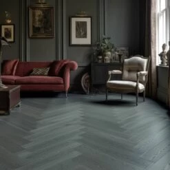 Rigid LVT Herringbone Click Titanium Oak 1.935m²